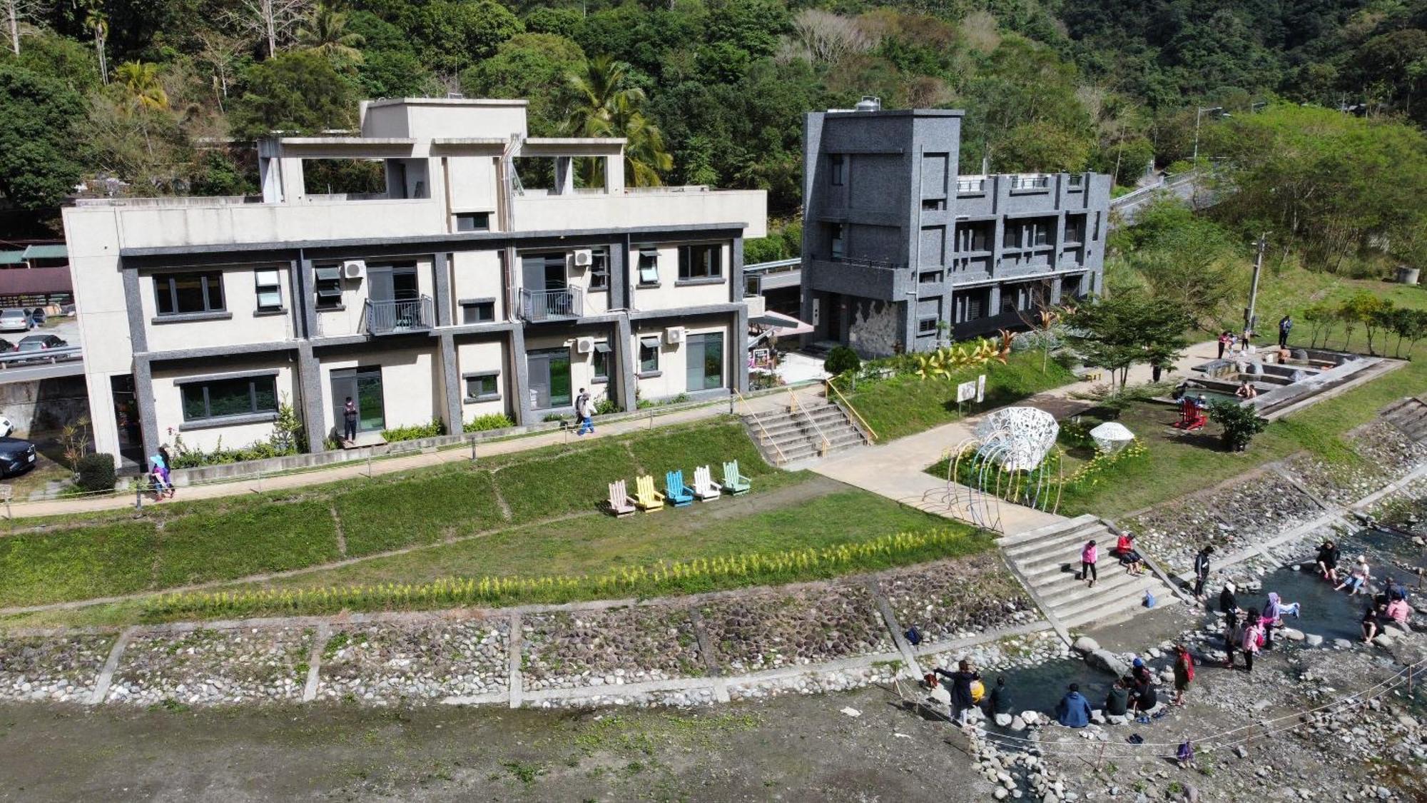 Antong Creekside Hot Spring Apartman Jüli Kültér fotó